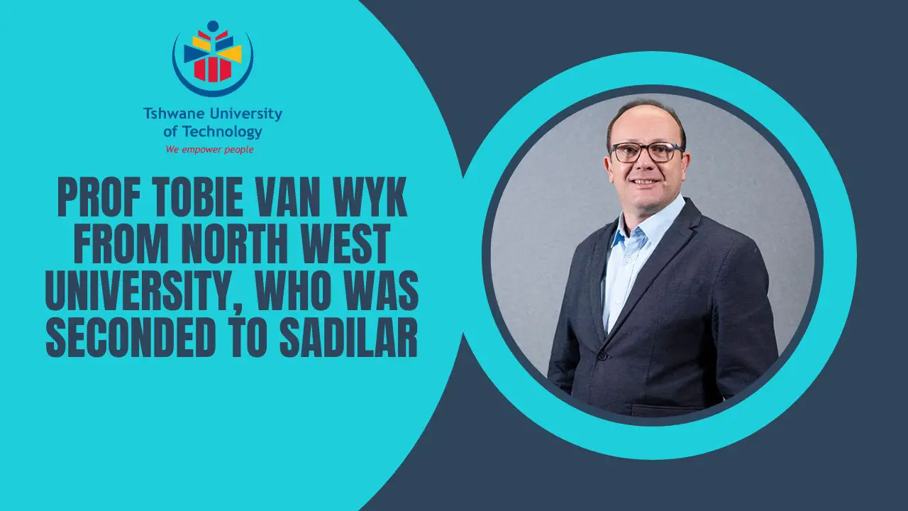 Prof Tobie van Wyk from North West University, who was seconded to SADiLAR
