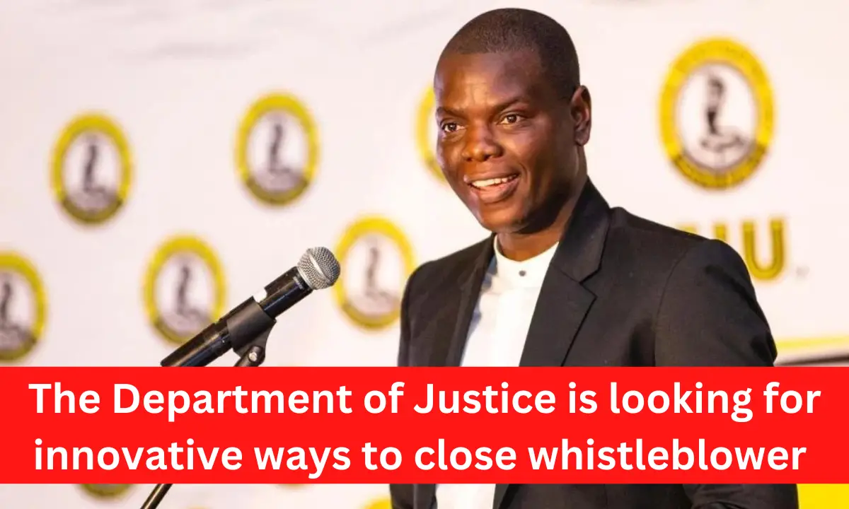 The Department of Justice is looking for innovative ways to close whistleblower