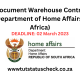 X16 Document Warehouse Controllers Posts: Department of Home Affairs (South Africa)