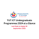 TUT ICT undergraduate programmes 2024 at a glance