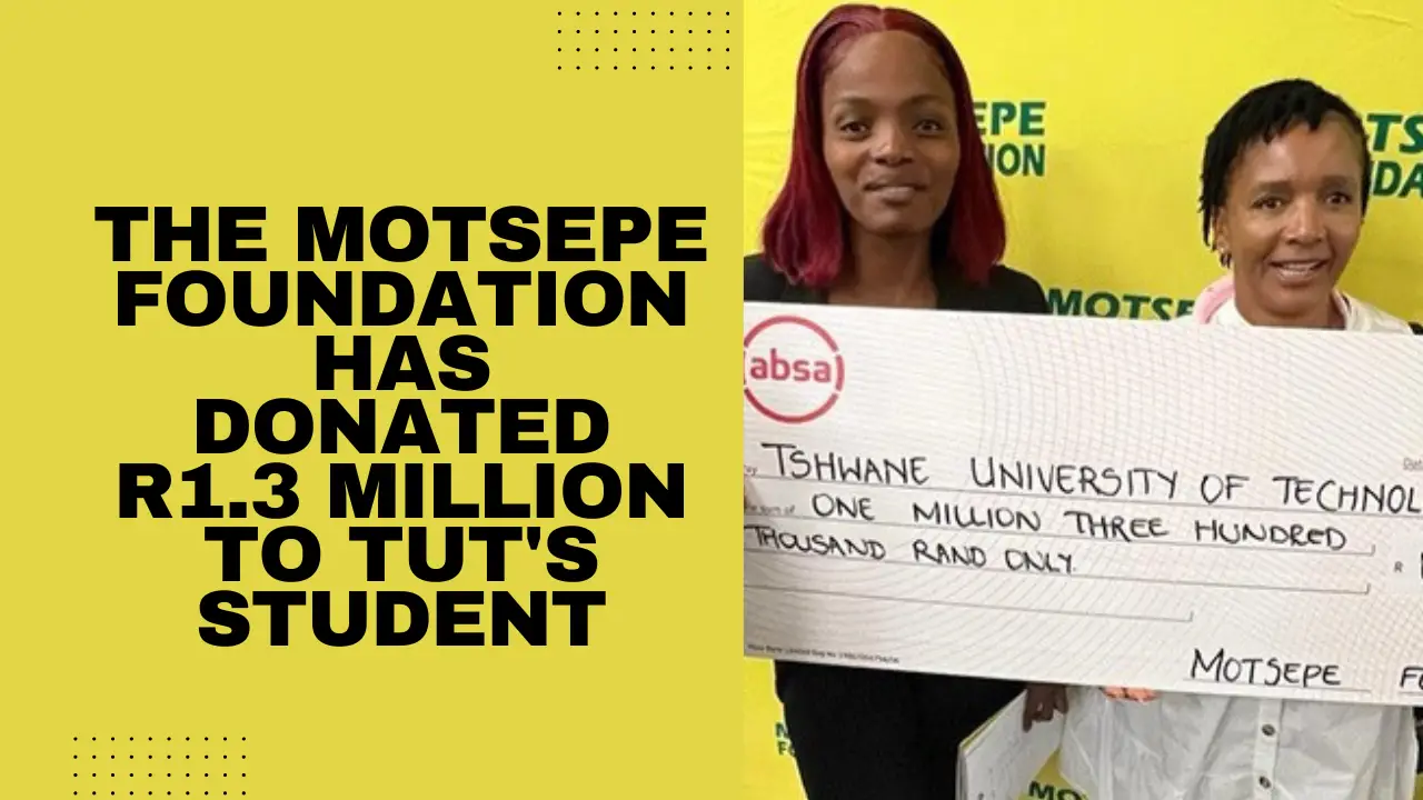 TUT student leaders assist needy students through Motsepe Foundation donation