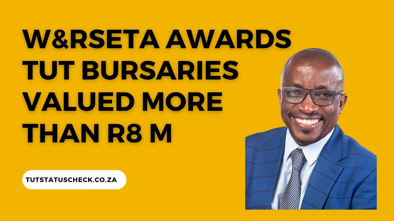 W&RSETA Awards TUT Bursaries Valued More Than R8 M