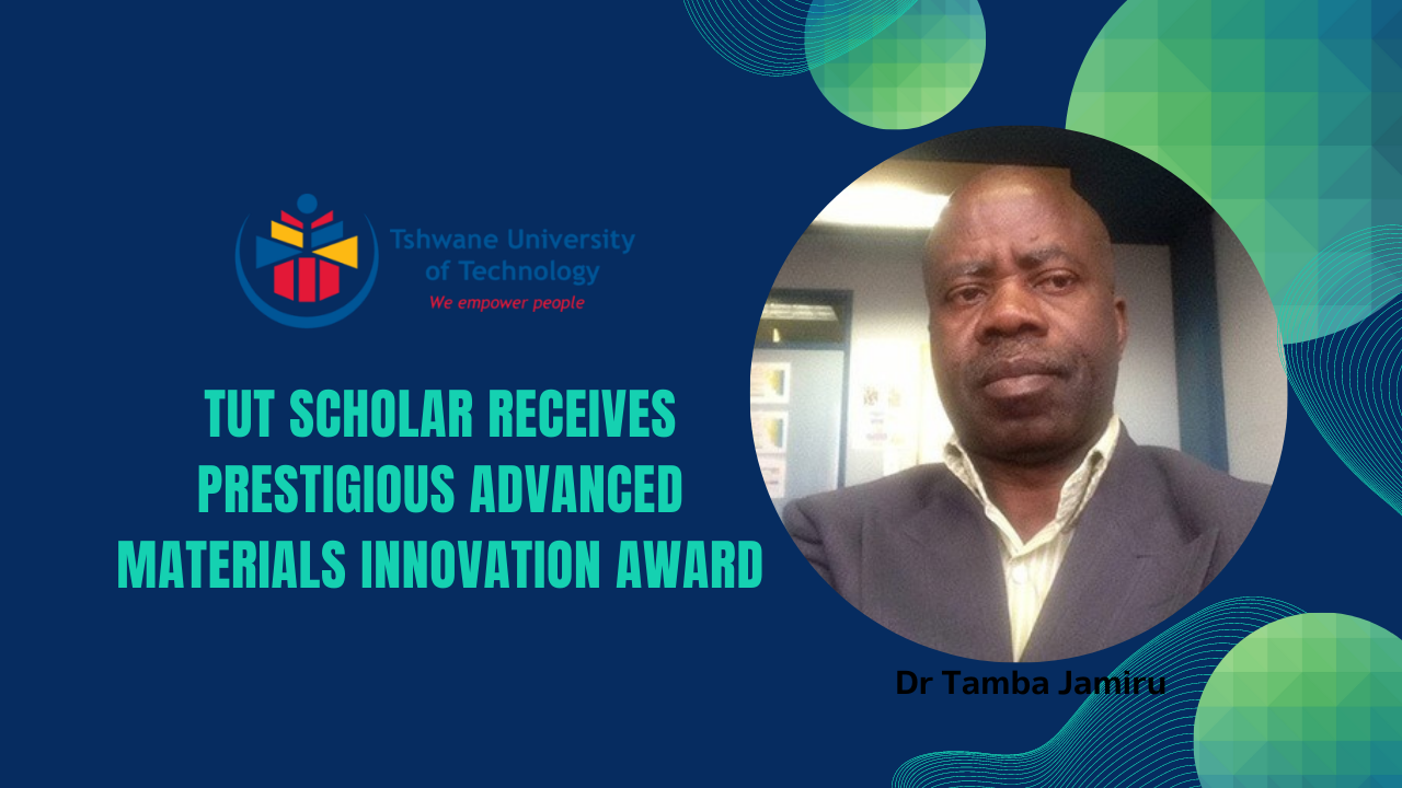 TUT Scholar Receives Prestigious Advanced Materials Innovation Award