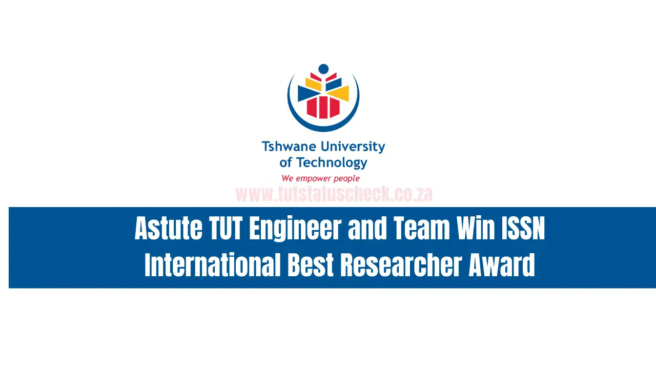 Astute TUT Engineer and Team Win ISSN International Best Researcher Award