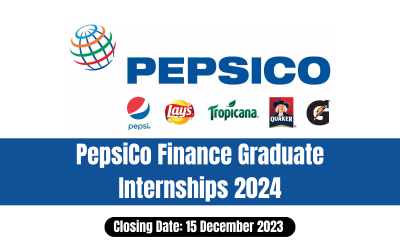 PepsiCo Finance Graduate Internships 2024