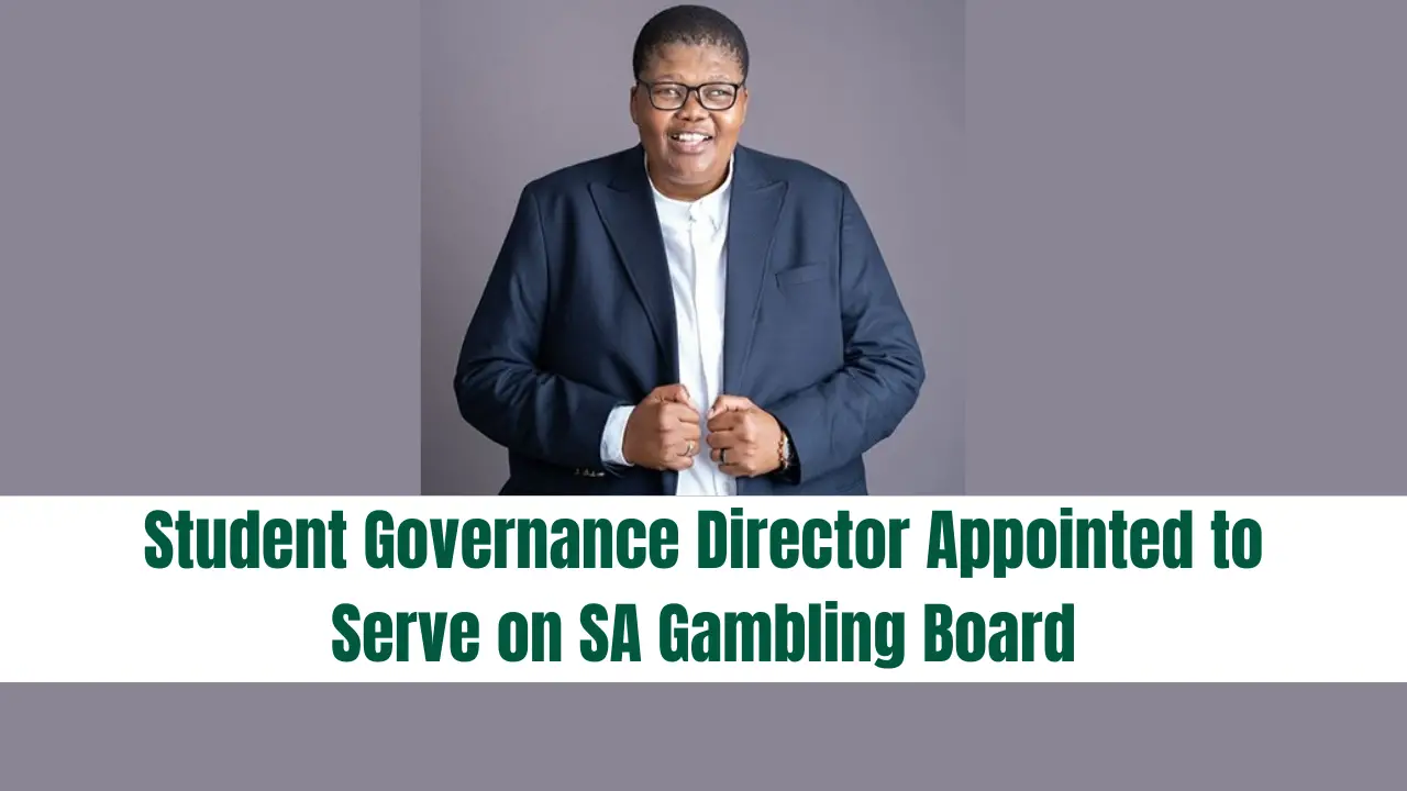 Student Governance Director Appointed to Serve on SA Gambling Board