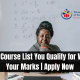 TUT Course List You Qualify for With Your Marks