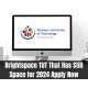 Brightspace TUT That Has Still Space for 2024 Apply Now