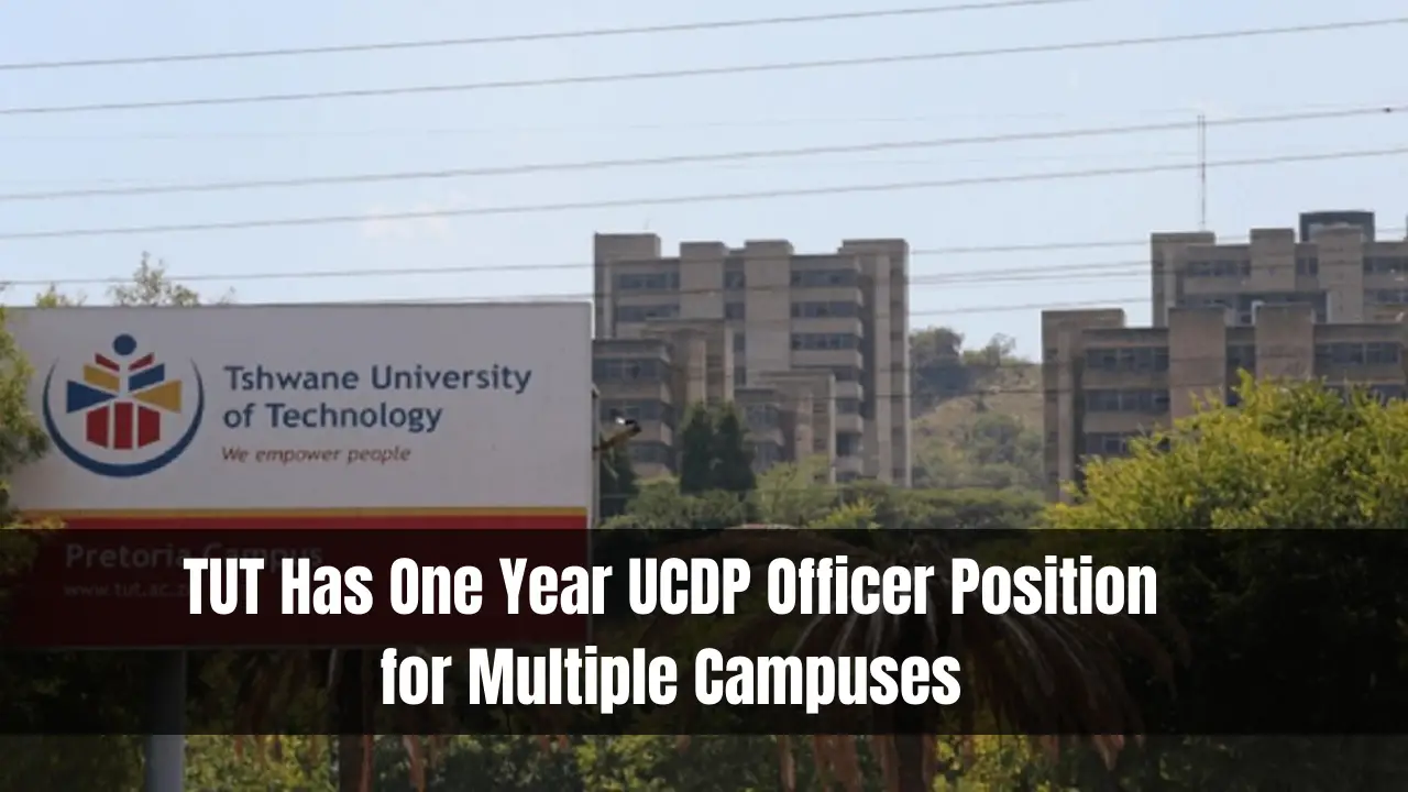 TUT Has One Year UCDP Officer Position for Multiple Campuses