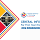 TUT General Information For First Year Enrollment 2024