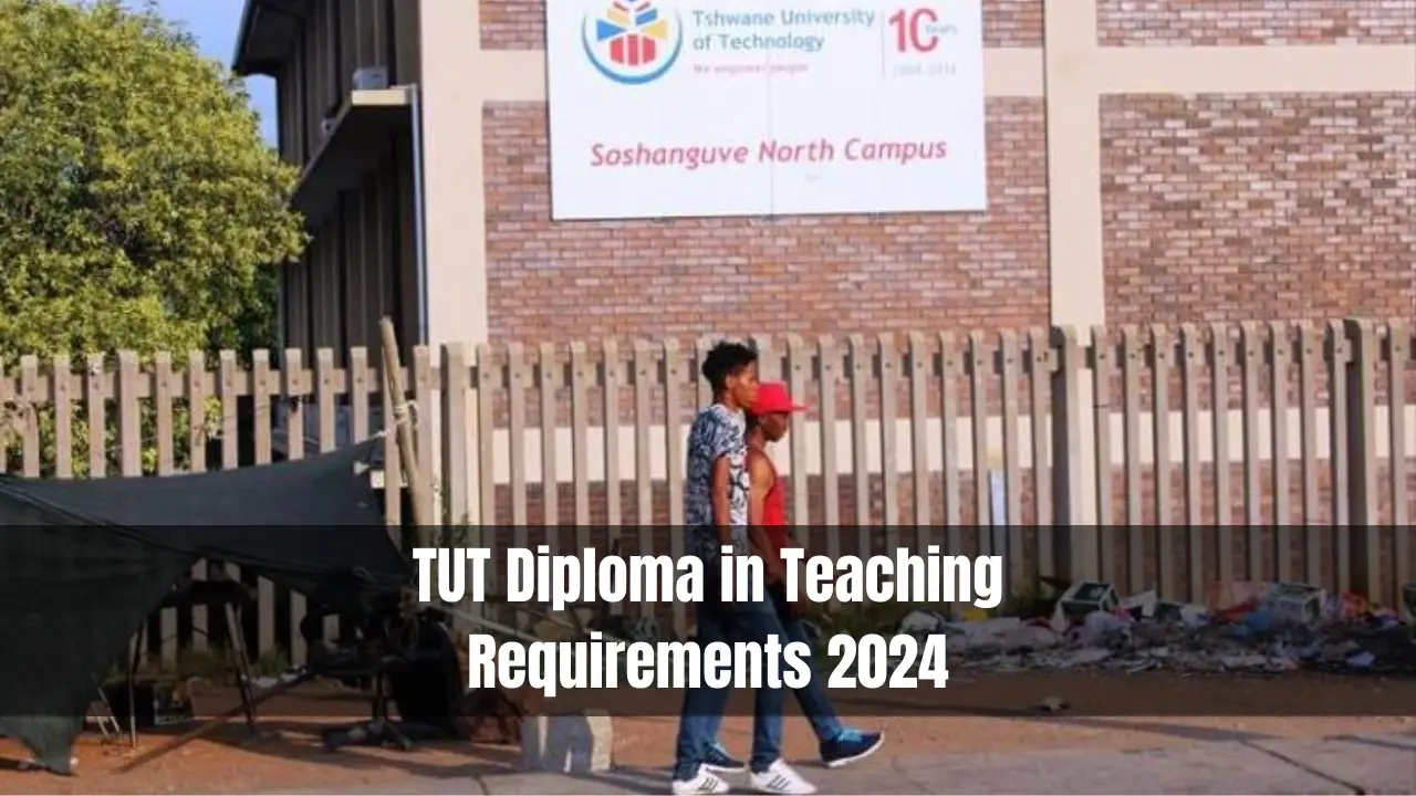 TUT Diploma in Teaching Requirements 2024