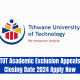 TUT Academic Exclusion Appeals Closing Date 2024 Apply Now